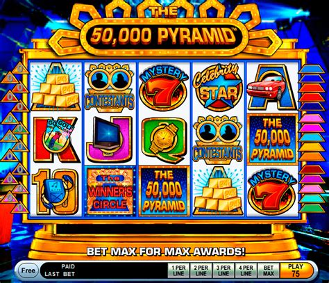 50 000 pyramid slot game|The $50,000 Pyramid Slot Play Game Online .